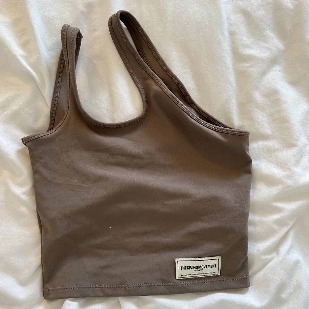 The Giving Movement Asymmetric Tank/Sports Bra